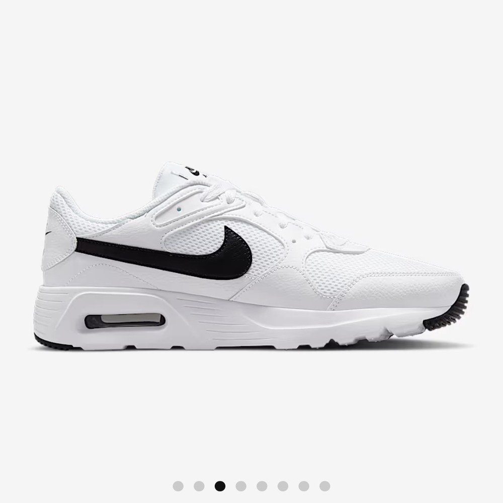 Nike Air Max SC - Men's White and Black 7.5 (9.5 Womens)